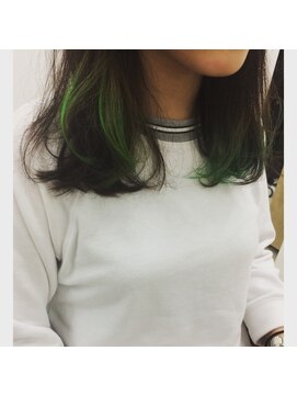 キー(kii) オシャレ女子の新定番!ポイントカラー