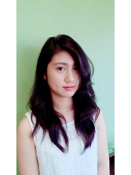 ヘアー ドアーズ(HAIR DOORS) かき上げゆる巻きスタイル