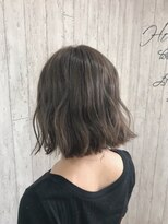 ヘアサロンアミング(hair salon AMING)&nbsp;切りっぱなし風ボブ♪