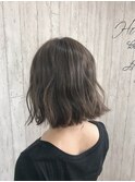 切りっぱなし風ボブ♪