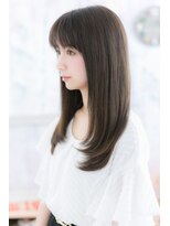 ミック ヘアアンドビューティー 大山店(miq  Hair&Beauty)&nbsp;重軽スタイルでしっとり感♪うっとり美髪ストレートb