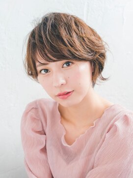 フルールバイリトル 新宿(FLEUR by little) フェミニンショートボブ