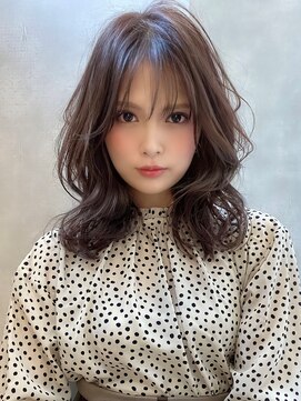 アグ ヘアー シックス 松本駅前店(Agu hair six) 《Agu hair》ショコラカラーの艶モテ×ヨシンモリ