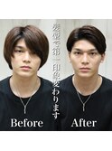 【ヨシザワ横浜】ビフォーアフタービジネスヘア
