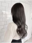 《sheer/氏家》#韓国ヘア#アイスグレーアッシュ#ブリーチなし