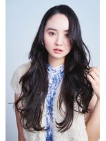 ユニックス モザイクモール港北店(UNIX)&nbsp;【UNIX港北】ツヤ髪ウェーブロング#暗髪#地毛風