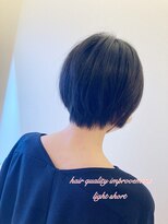 ピールアーク(peal ark)&nbsp;20代30代大人可愛い小顔ショートボブ前下がりショート