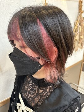 ワンダービューティー オヤマ(WonderBeauty OYAMA) ノブ×ウルフ×フェイスフレーミング(RED)