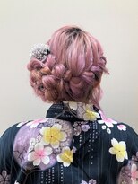 ヘアーライズ 池袋東口店(hair RISE) 浴衣に合う編み込みヘアセット