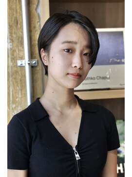 リブロ(liblo) サイドパートのハンサムショート【liblo】