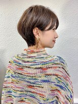 ハウスアンドヘアーワークス(House&Hair works) 前髪長め大人小顔ショート30代40代50代　藤沢