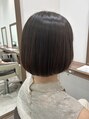 アッシュ 豊田店(Ash) プレミアム縮毛矯正で柔らかい質感のボブも出来ます