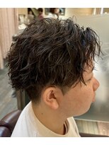 銀座マツナガ 浅草店&nbsp;王道♪メンズツイストスパイラルツーブロック刈り上げかっこいい