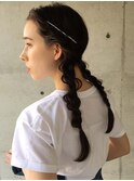 【LOAVE】外国人風 / 70s ヘアアレンジ