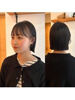 ガーランド (Garland)&nbsp;切りっぱなしボブ/ワイドバング/前髪/原宿神宮前