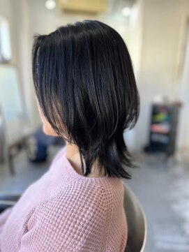 ソイクフ(SOY KUFU) 大人可愛い20代30代40代◎外はねウルフレイヤー