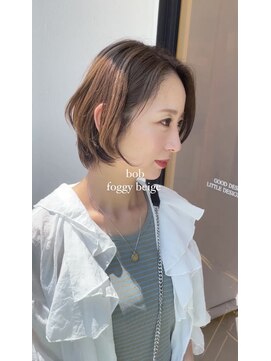 キャリフヘアストア(CALIF hair store) bob× foggy beige