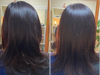 ヘアサロン 美髪(mikami)の写真/髪も身体も大切に!オーガニックなヘナの力で自分史上最高なオトナの艶髪を実現◎髪質改善で美髪へ♪