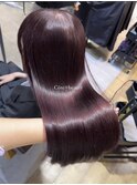 Cote ラベンダーカラー×セミロングスタイル