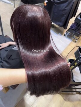 コート 表参道(Cote) Cote ラベンダーカラー×セミロングスタイル