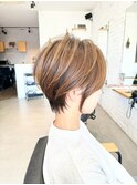 上品なショートヘア