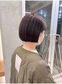 ボブ/ミニボブ/ショート/ショートボブ/ぱっつん前髪