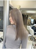 くすみグレージュ人気です♪