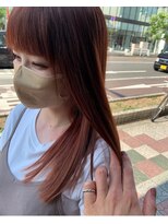 ボアップ 新居浜店(boappu)&nbsp;#オレンジカラー#カラー#暖色カラー#ブリーチカラー