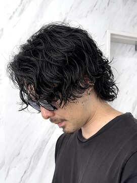 メンズヘアセンス 渋谷(MEN'S HAIR SENSE) グランジパーマ/ミディアムパーマ/スパイラルパーマ/渋谷