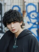 コア 新宿(CORE)&nbsp;無造作パーマ波巻きパーマ波巻きスパイラルパーマ