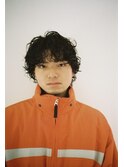 メンズミディアムパーマ
