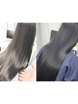 くせ毛やうねり毛にお悩みの方必見！思わず触りたくなる"うる艶ナチュラルストレートヘア"を叶えます☆