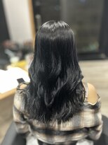 リーオオサカ(Lee Osaka) 艶髪カラー×ブルーブラック/かれん