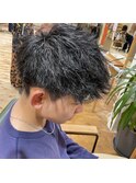 刈り上げマッシュ