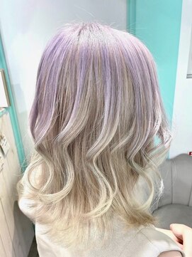 マティーナ ヘアー 池袋(Matina hair) 【ラベンダー×クリームベージュ】池袋美容室