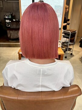 アンククロス 表参道(ANKH CROSS) ホワイトピンク/艶髪/ミディアム/髪質改善