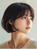 ロディーナコク 大口 新子安(rodina.coc)&nbsp;30代40代50代◎大人ナチュラルレイヤーボブ/白髪ぼかし