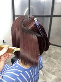 ブリーチ縮毛矯正