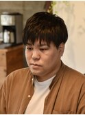 秋髪抜け感スマートマッシュ【メンズカット/倉敷/中島】