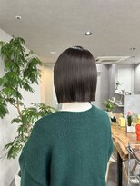 クム 横浜(qumu)&nbsp;【qumu MARIKO】ミニボブ×アッシュブラウン