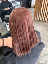 ウィリーベル 沖縄(WILLIE BELLE) ウォームブラウン/艶ボブ/切りっぱなしボブ/暖色カラー