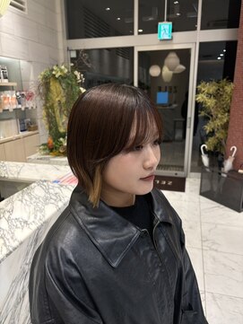 ゼルプレミアムレイクタウン(ZELE) インナーカラー/ベージュ