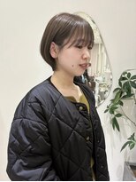 ジーナ 福岡天神(Zina)&nbsp;シアーベージュ × マッシュショート【Zina福岡天神】