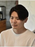 毛流れセンターパート【倉敷メンズカット専門店/美容院/理容室】