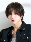 メンズシースルーラウンドマッシュウルフ