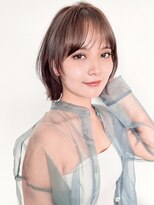 ファナ ブルーム(fha-na bloom) ☆切りっぱなしボブ 韓国風ミディアムレイヤー☆イメチェン