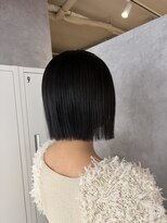 モク(mok)&nbsp;パツっとストレート切りっぱなしボブ