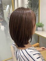 テラス アヴェダ 大丸心斎橋店(Terrace AVEDA) 「普通のボブ」との差は、質感です。