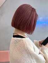 ロンドポレール 北千住(Lond polaire)&nbsp;ミルクティーブロンド/ワンホンレイヤー/韓国巻き/顔周りカット