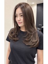 リオリス ヘア サロン(Rioris hair salon) レイヤー/艶ブラウン/ハイライト